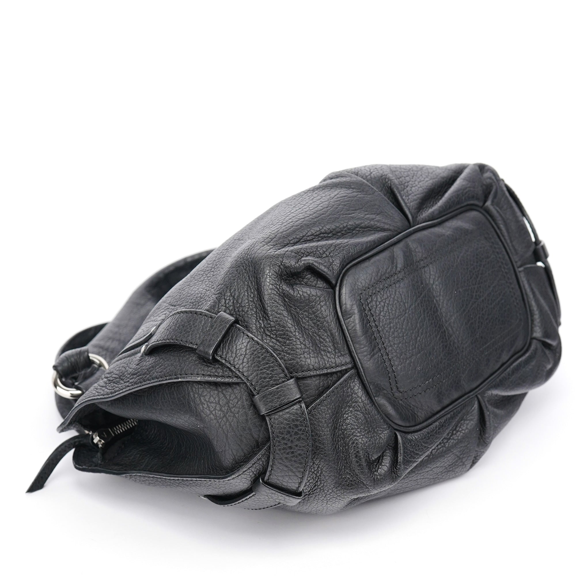 Celine Black Leather Bittersweet Shoulder Bag