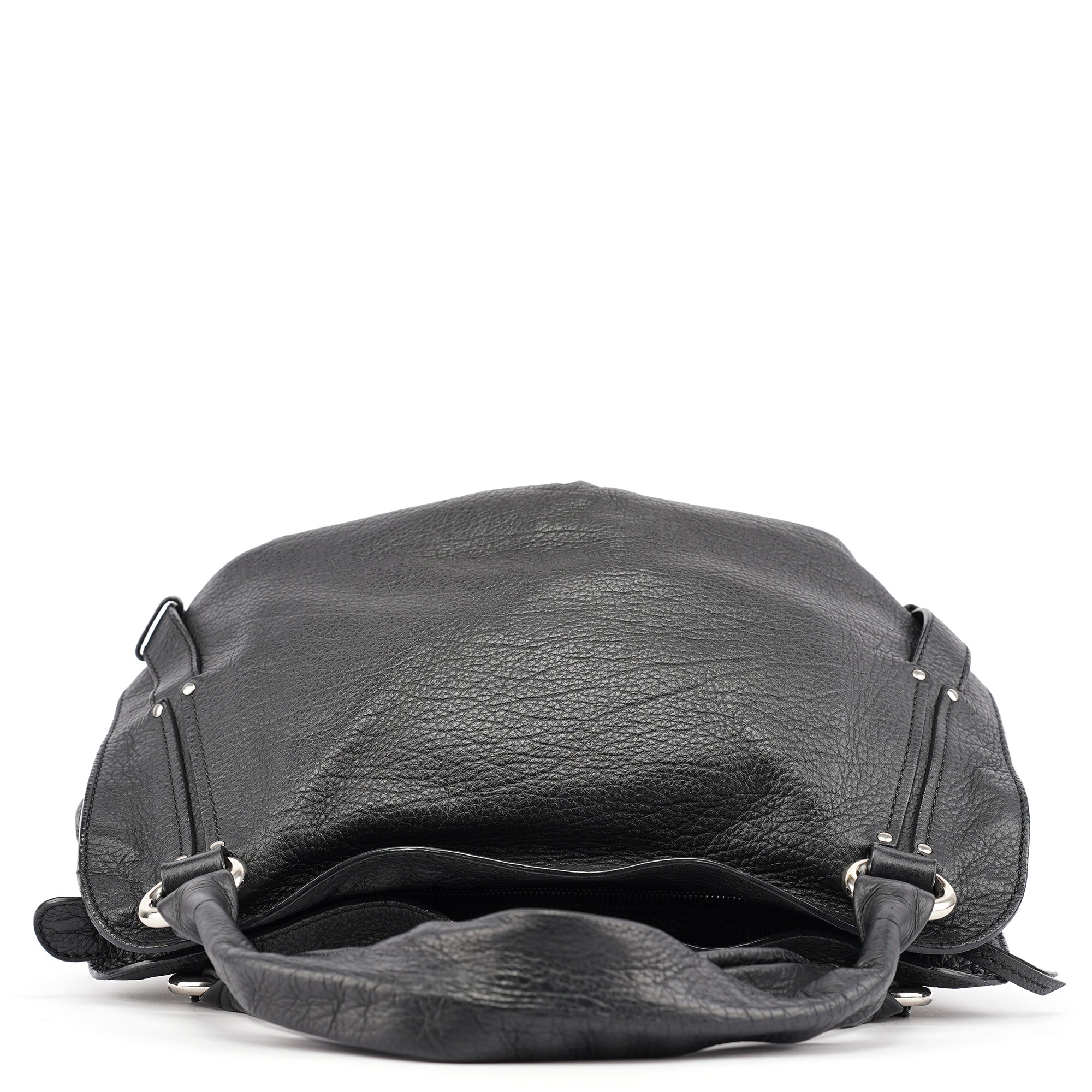 Celine Black Leather Bittersweet Shoulder Bag