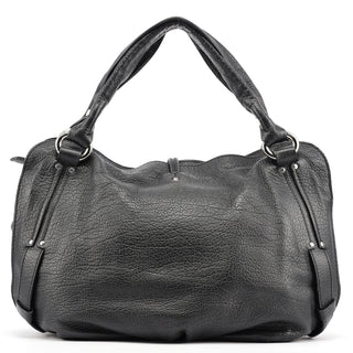 Celine Black Leather Bittersweet Shoulder Bag