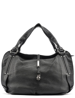 Celine Black Leather Bittersweet Shoulder Bag