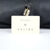 Celine Bittersweet Schultertasche aus schwarzem Leder