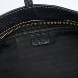 Celine Bittersweet Schultertasche aus schwarzem Leder