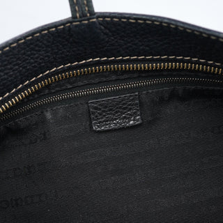 Celine Black Leather Bittersweet Shoulder Bag