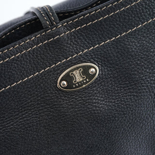 Celine Black Leather Bittersweet Shoulder Bag