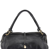 Celine Bittersweet Schultertasche aus schwarzem Leder