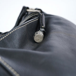Celine Black Leather Bittersweet Shoulder Bag