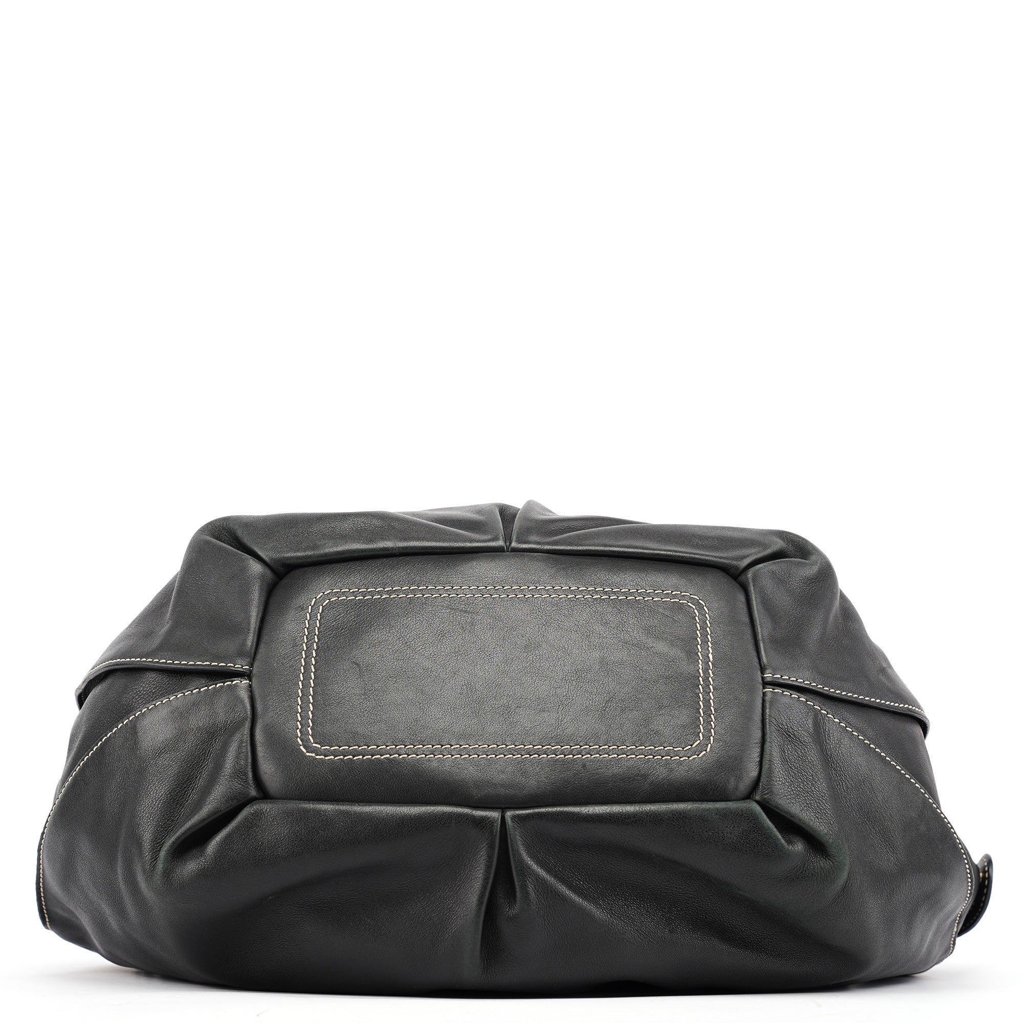 Celine Black Leather Bittersweet Shoulder Bag