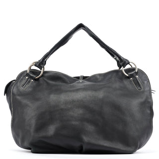 Celine Black Leather Bittersweet Shoulder Bag