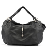 Celine Black Leather Bittersweet Shoulder Bag
