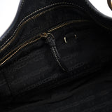 Celine Black Leather Bittersweet Shoulder Bag