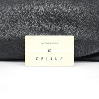 Celine Black Leather Bittersweet Shoulder Bag