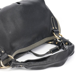 Celine Black Leather Bittersweet Shoulder Bag