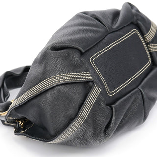 Celine Black Leather Bittersweet Shoulder Bag