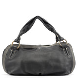 Celine Black Leather Bittersweet Shoulder Bag