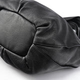 Celine Bittersweet Schultertasche aus schwarzem Leder