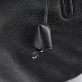 Celine Bittersweet Schultertasche aus schwarzem Leder