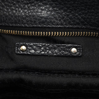 Celine Black Leather Bittersweet Shoulder Bag