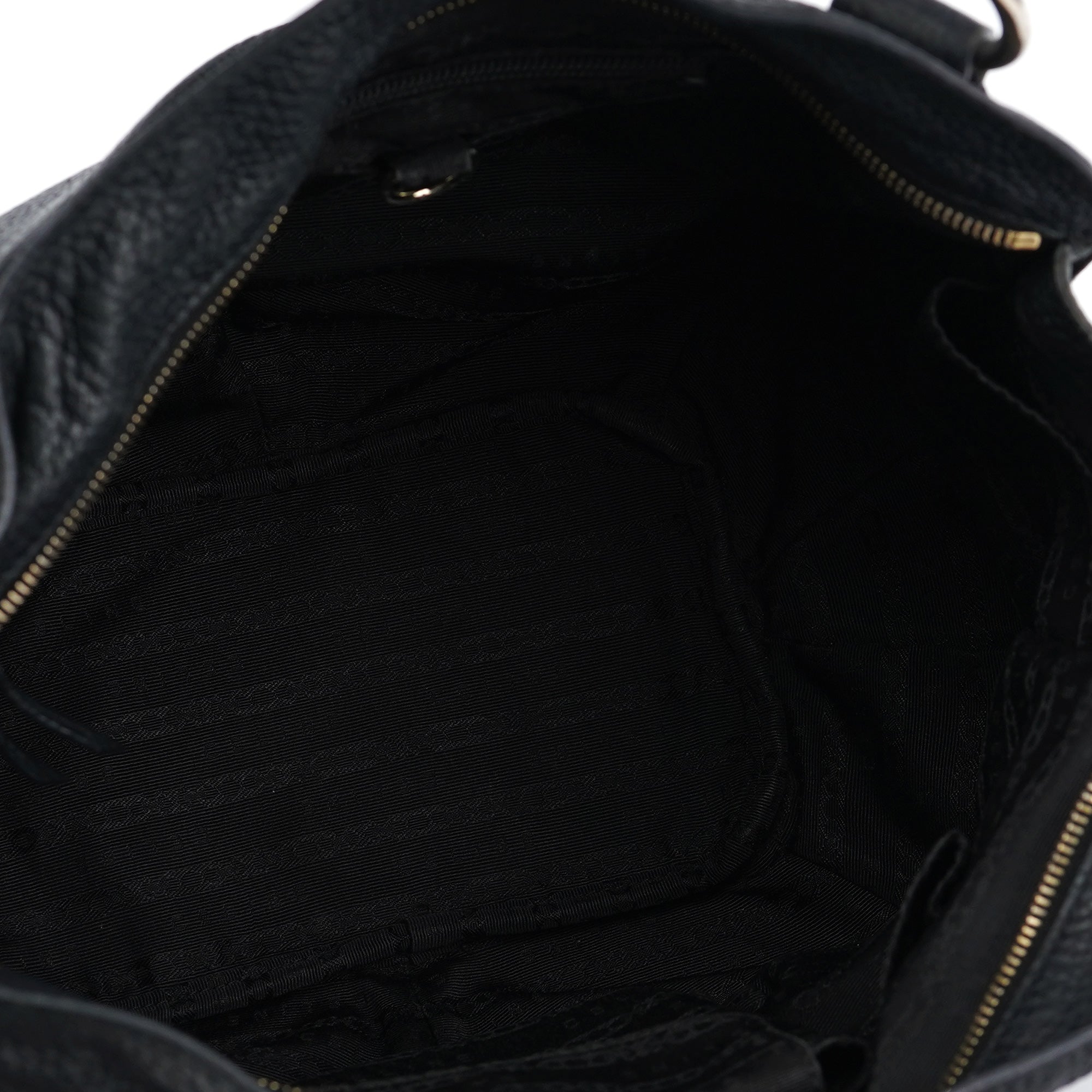 Celine Sac porté épaule Bittersweet en cuir noir