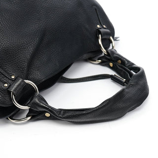 Celine Black Leather Bittersweet Shoulder Bag