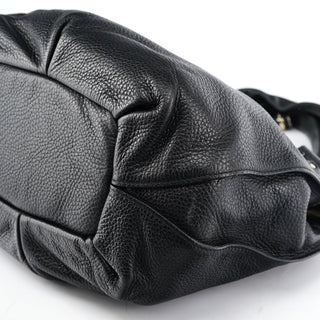 Celine Black Leather Bittersweet Shoulder Bag