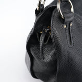 Celine Sac porté épaule Bittersweet en cuir noir