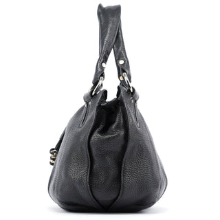 Celine Black Leather Bittersweet Shoulder Bag