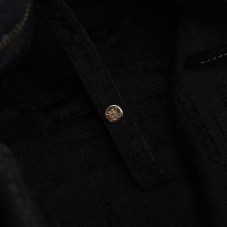 Celine Black Leather Bittersweet Shoulder Bag