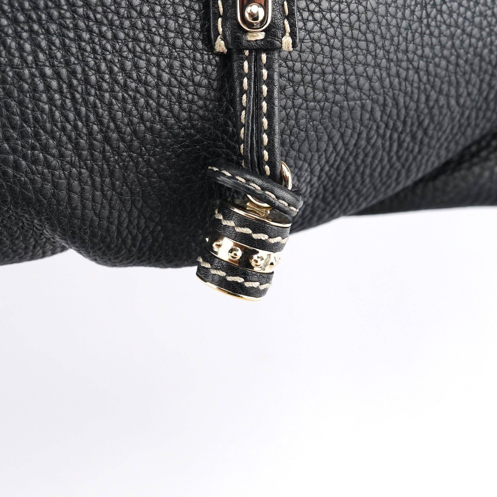 Celine Black Leather Bittersweet Shoulder Bag