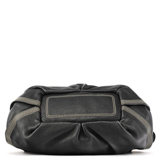 Celine Black Leather Bittersweet Shoulder Bag