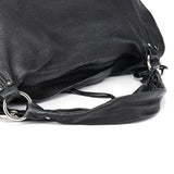 Celine Sac porté épaule Bittersweet en cuir noir