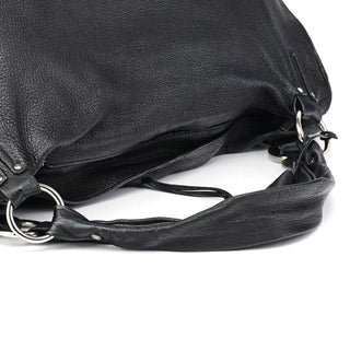 Celine Black Leather Bittersweet Shoulder Bag