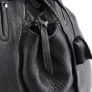 Celine Black Leather Bittersweet Shoulder Bag