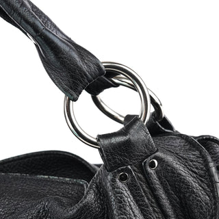 Celine Black Leather Bittersweet Shoulder Bag
