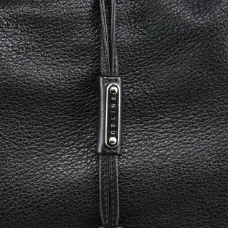 Celine Black Leather Bittersweet Shoulder Bag