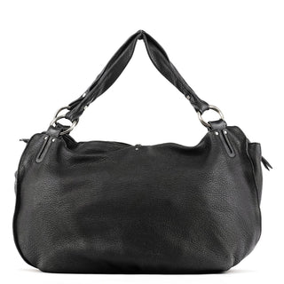 Celine Black Leather Bittersweet Shoulder Bag