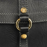 Celine Black Leather Boogie Tote Bag