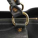 Celine Black Leather Boogie Tote Bag