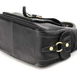 Celine Black Leather Boogie Tote Bag
