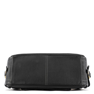 Celine Black Leather Boogie Tote Bag