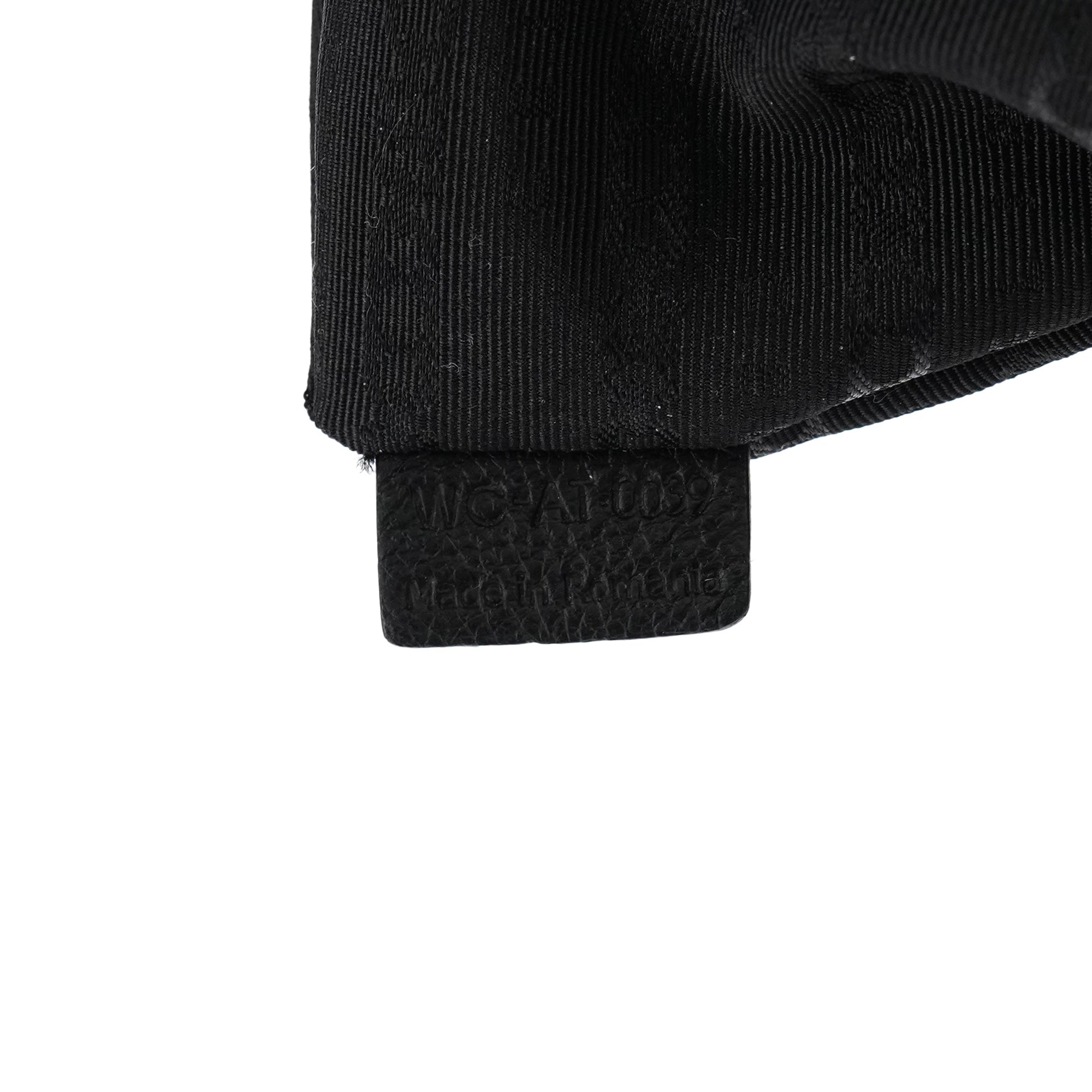 Celine Sac deux portés Pillow en cuir noir