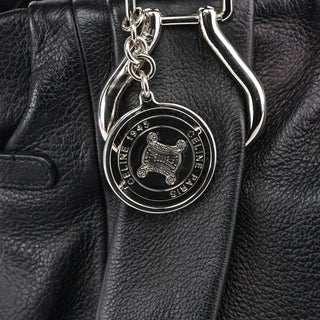 Celine Black Leather Pillow 2-Way Bag