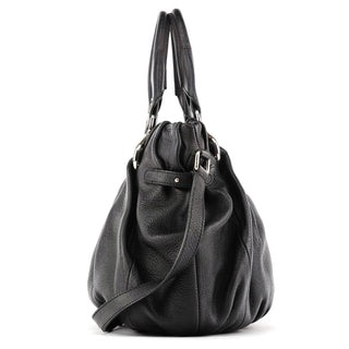 Celine Black Leather Pillow 2-Way Bag