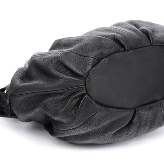 Celine Black Leather Pillow 2-Way Tote Bag