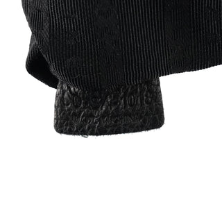 Celine Black Leather Pillow Tote Bag