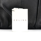 Celine Black Leather Pillow Tote Bag