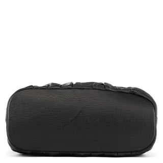 Celine Black Leather Pillow Tote Bag