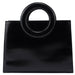 Celine Black Leather Round Handle Handbag