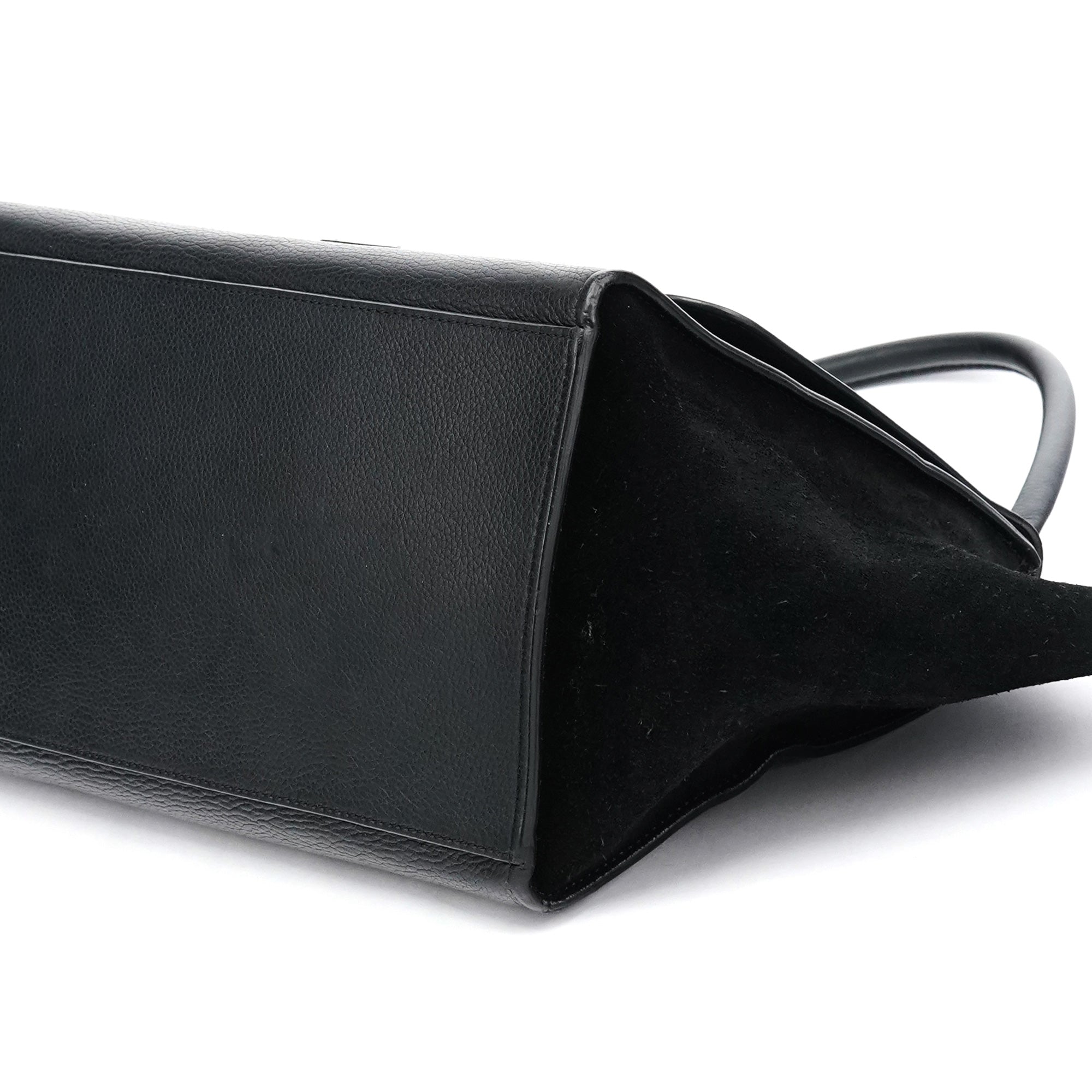 Celine Black Leather Trapeze 2-Way Bag