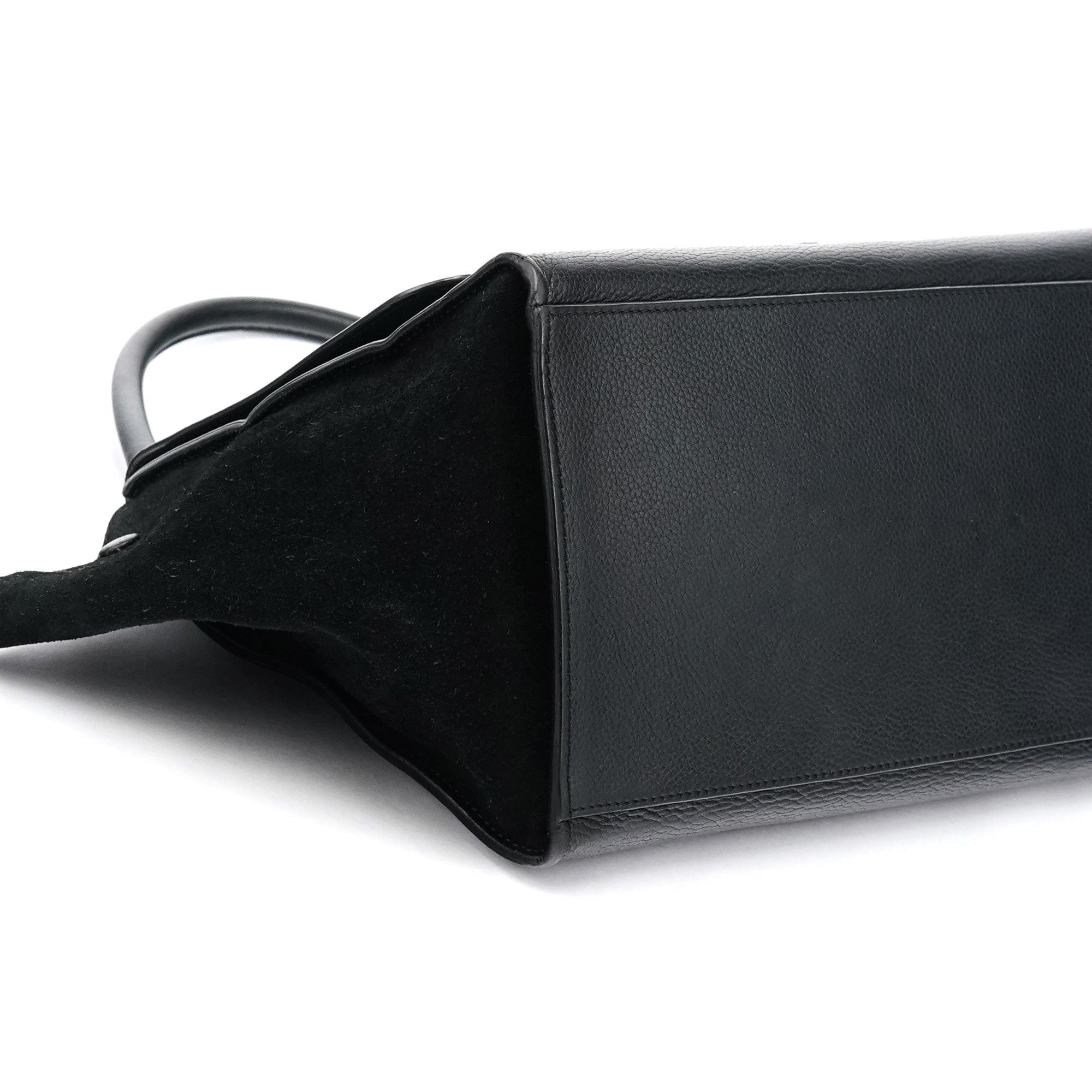 Celine Black Leather Trapeze 2-Way Bag