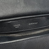 Celine Black Suede Leather Trapeze 2-Way Shoulder Bag